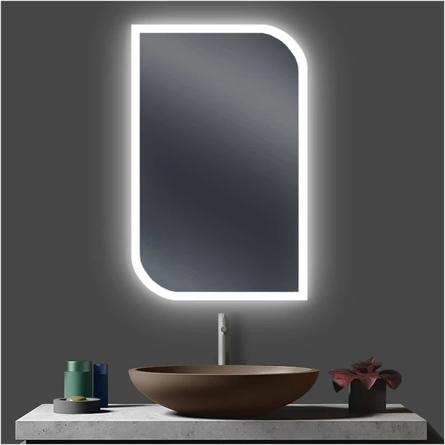 Зеркало "Экватор" с LED подсветкой (70x90) ML - 36 фигурное - изображение 4