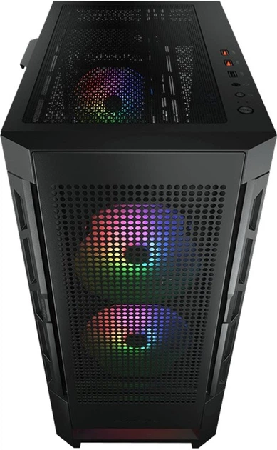 Корпус Cougar Airface RGB Black (CGR-5ZD1B-AIR-RGB) - Фото 5 Корпус Cougar Airface RGB Black (CGR-5ZD1B-AIR-RGB) - зображення 5