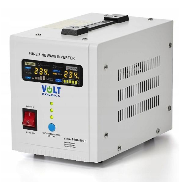 Источник бесперебойного питания ИБП Volt Polska Sinus PRO 800E 12V/230V ...