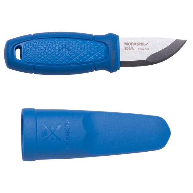 Нож Morakniv Eldris с чехлом, нержавеющая сталь, синий - изображение 1