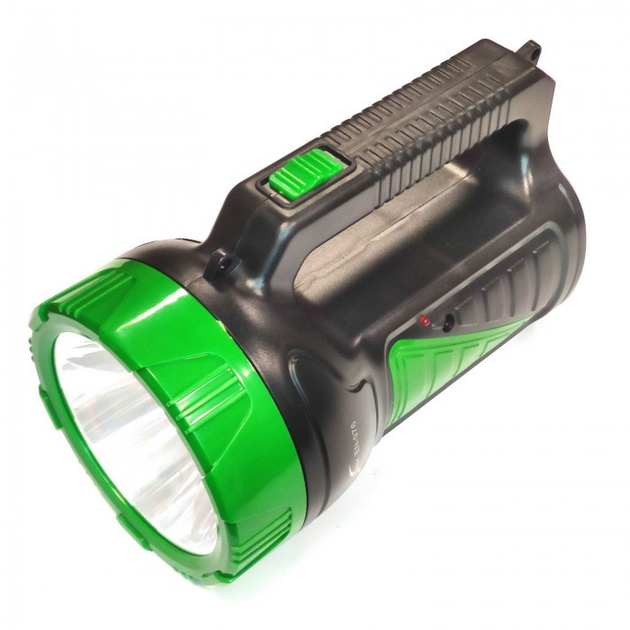 Фонарь аккумуляторный Energy GTM EN-976 2000mAh с боковым светом Green ...