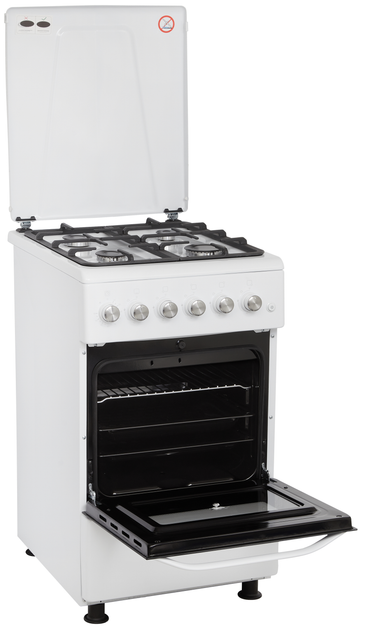 Газова плита Eleyus CAST 5001 CF WH - зображення 3