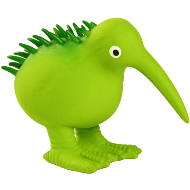 Игрушка для собак Kiwi Walker Птица киви 13.5 см зеленая (8596075000028 ...
