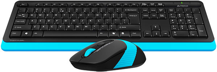 Комплект A4Tech FG1010S Wireless Blue (FG1010S Blue) - изображение 2