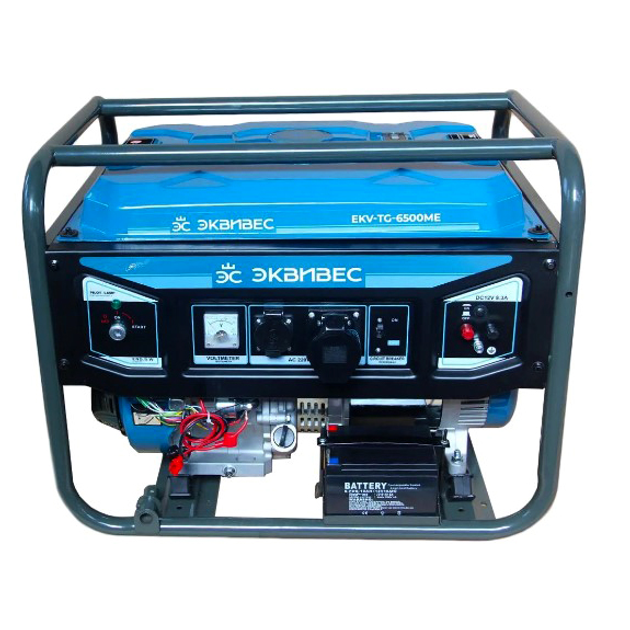 Генератор бензиновый Эквивест EKV-TG-6500ME3 6,9 кВА, 3 фазы ...