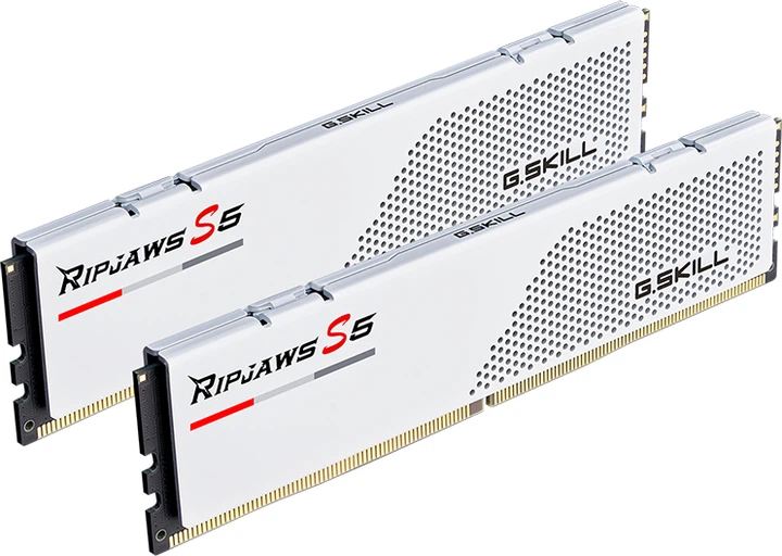 Pamięć G.Skill DDR5-5600 32768MB PC5-44800 (Kit of 2x16GB) Ripjaws S5 White (F5-5600J4040C16GX2-RS5W) - obraz 2