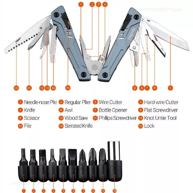 みー Мультитул Xiaomi Nextool Sailor Pro – фото, отзывы