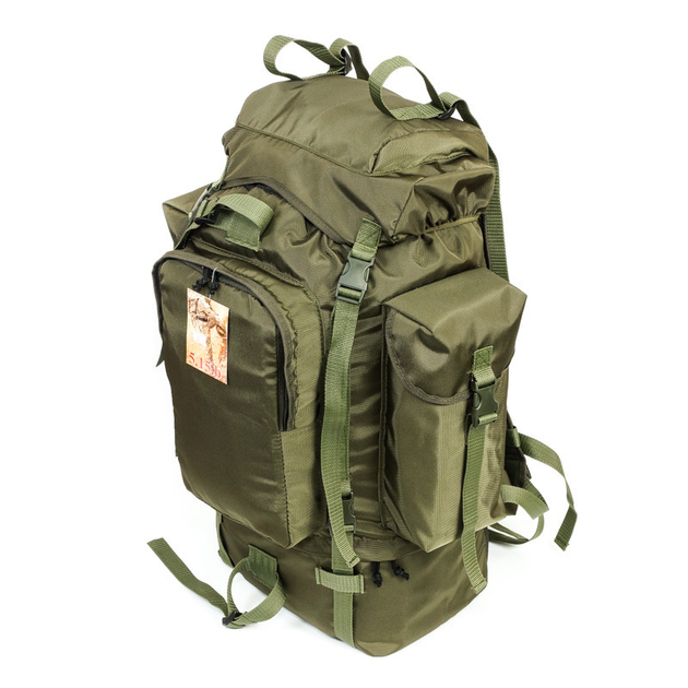 Туристичний армійський міцний рюкзак 5.15.b 75 літрів афган. - зображення 1