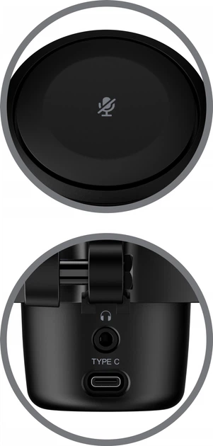 Мікрофон HyperX DuoCast Black (4P5E2AA) - зображення 5