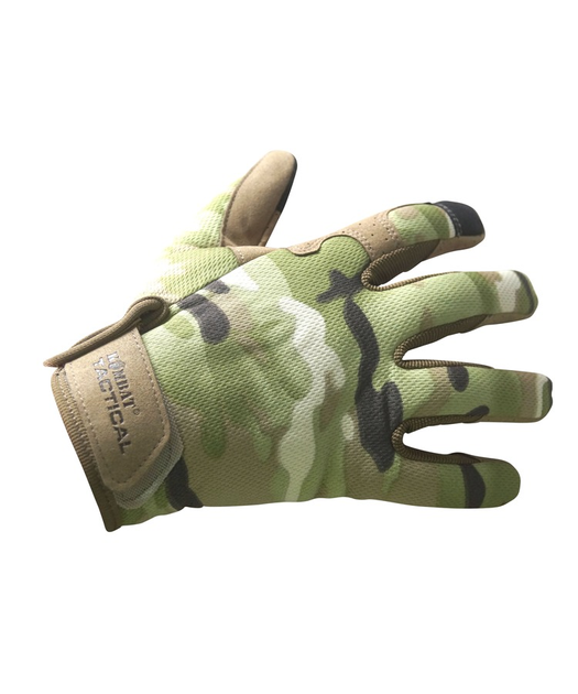 Рукавички тактичні KOMBAT UK Operators Gloves, мультікам, M - зображення 1