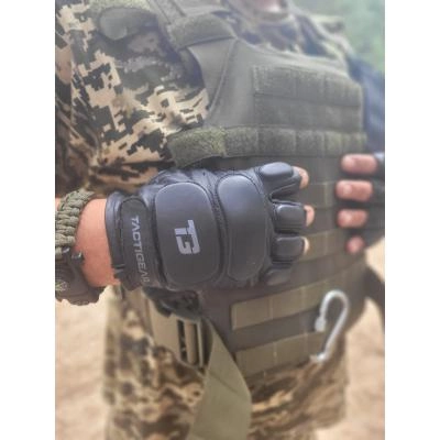 Тактичні рукавички Tactigear PS-8801 Patrol Black M (8801BK3-M) - зображення 2