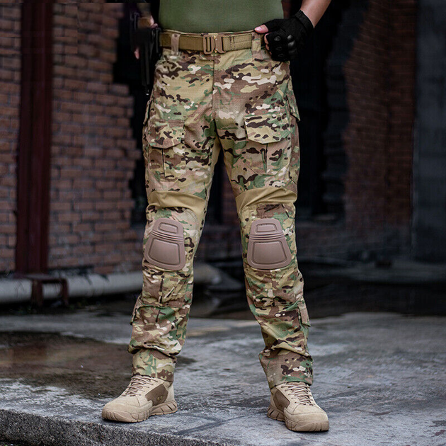 Армейские штаны IDOGEAR G3 с наколенниками Gen3 MultiCam размер M (5002405) - изображение 1