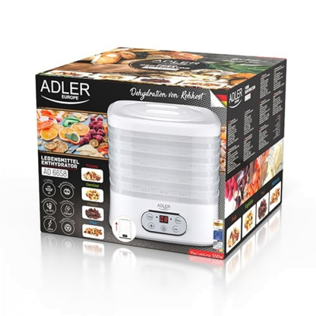 Пищевый дегидратор Adler AD 6658 - изображение 10