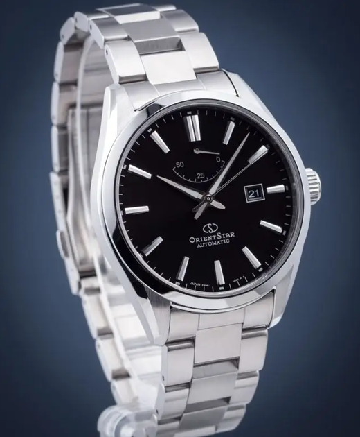 Мужские наручные часы Orient RE-AU0402B00B Серебро\Черный водостойкие - изображение 3