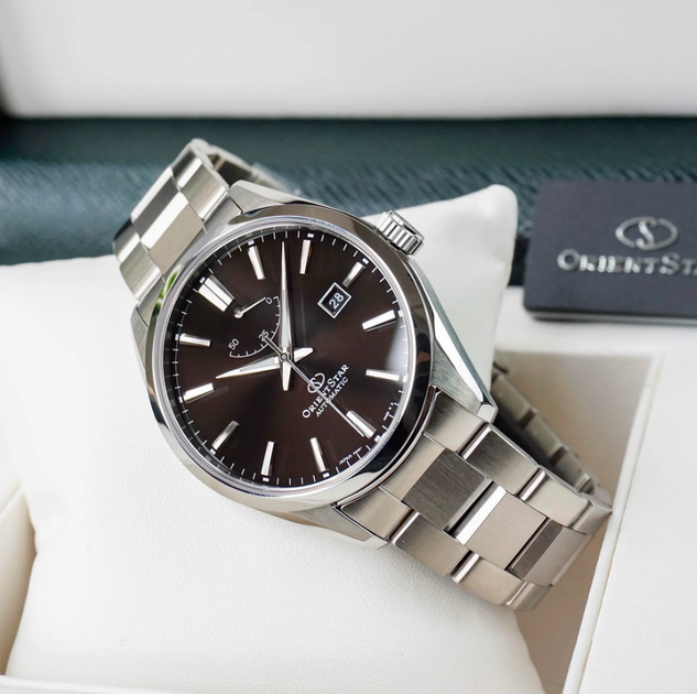 Мужские наручные часы Orient RE-AU0402B00B Серебро\Черный водостойкие - изображение 5