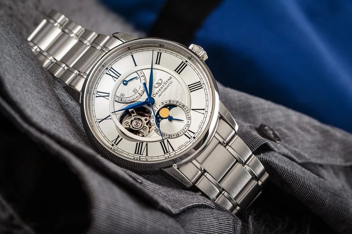 Чоловічий наручний годинник Orient RE-AY0102S00B Срібло\Білий елітні - зображення 4