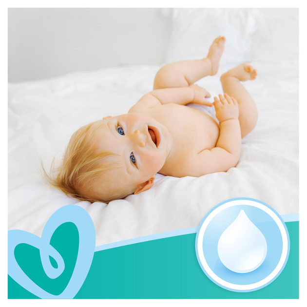 Zestaw Chusteczki nawilżane dla niemowląt Pampers Fresh Clean 4x52 szt (8001841077949) - obraz 5