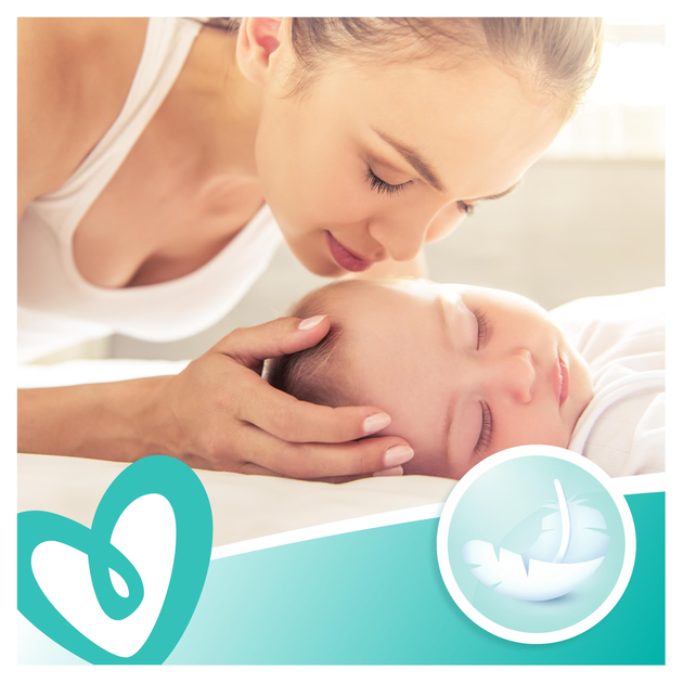 Zestaw Chusteczki nawilżane dla niemowląt Pampers Sensitive 4 x 52 szt (8001841062624) - obraz 4