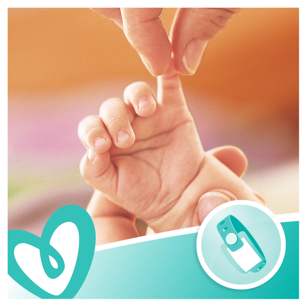 Chusteczki nawilżane dla niemowląt Pampers Sensitive 52 szt. (8001841041391) - obraz 5