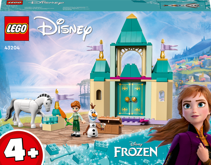 Zestaw klocków LEGO Disney Princess Zabawa w zamku z Anną i Olafem 108 elementów (43204) - obraz 1