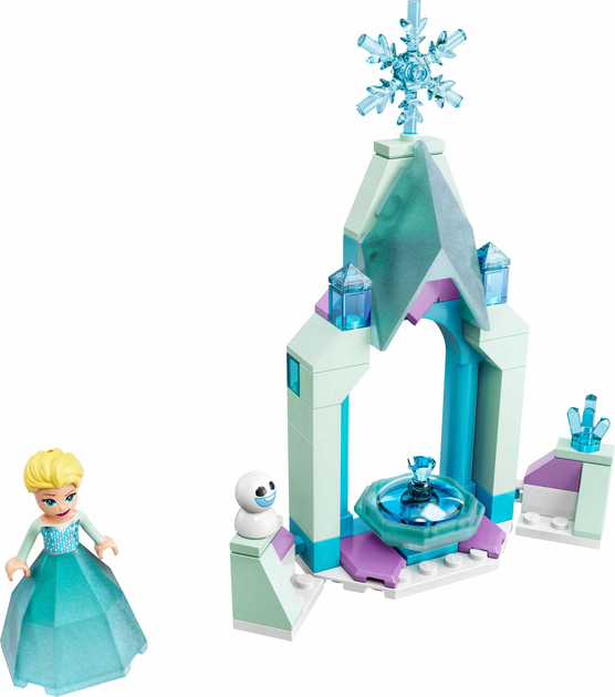 Zestaw klocków LEGO Disney Princess Dziedziniec zamku Elzy 53 elementy (43199) - obraz 2
