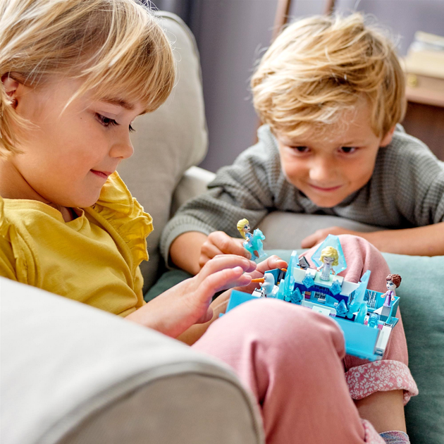 Zestaw klocków LEGO Disney Princess Książka z przygodami Elsy i Nokka 125 elementów (43189) - obraz 3