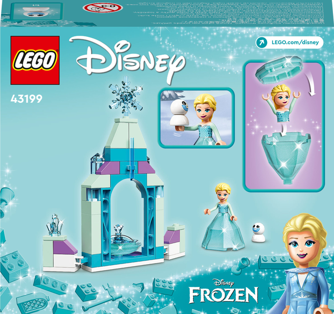 Конструктор LEGO Disney Princess Подвір'я палацу Ельзи 53 деталі (43199) - зображення 9