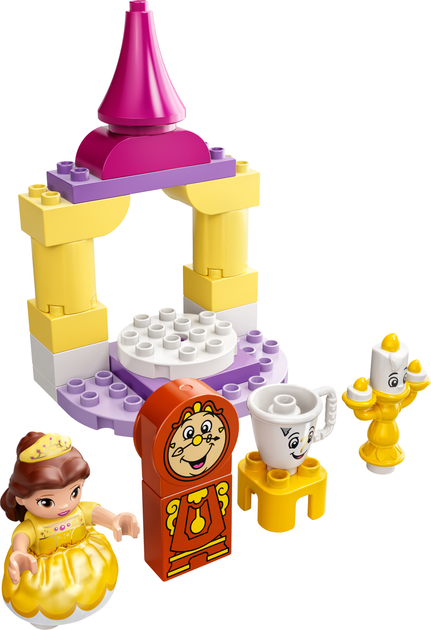 Zestaw klocków LEGO DUPLO ǀ Disney Sala balowa Belli 23 elementy (10960) - obraz 2
