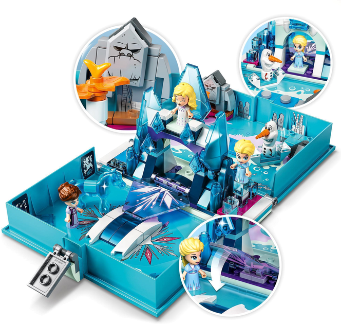 Zestaw klocków LEGO Disney Princess Książka z przygodami Elsy i Nokka 125 elementów (43189) - obraz 10