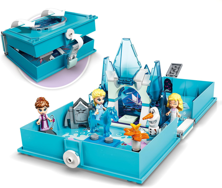 Zestaw klocków LEGO Disney Princess Książka z przygodami Elsy i Nokka 125 elementów (43189) - obraz 11