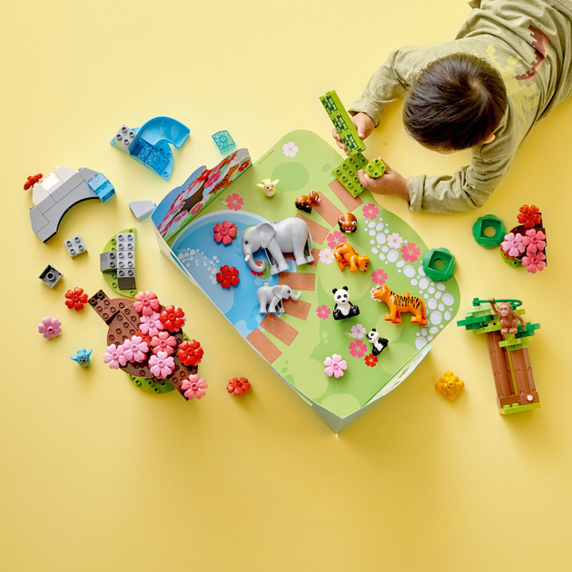 Конструктор LEGO DUPLO Town Дикі тварини Азії 117 деталей (10974) - зображення 7