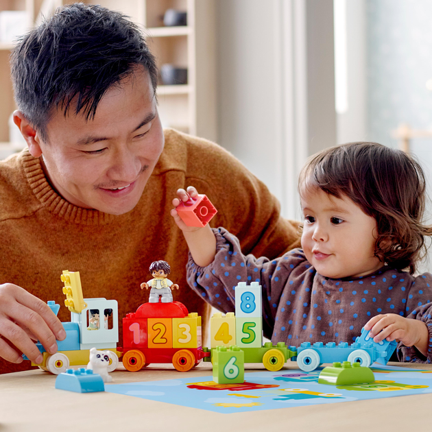 Конструктор LEGO DUPLO Потяг із цифрами - вчимося рахувати 23 деталі (10954) - зображення 3