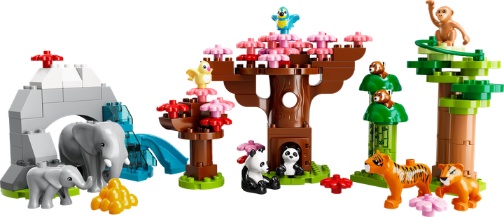 Конструктор LEGO DUPLO Town Дикі тварини Азії 117 деталей (10974) - зображення 9