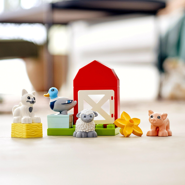 Zestaw klocków LEGO DUPLO Town Zwierzęta gospodarskie 11 elementów (10949) - obraz 6