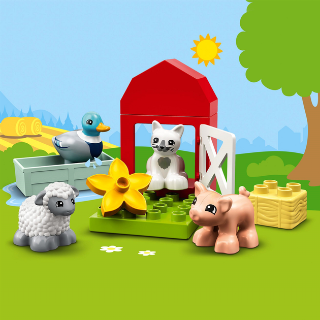 Zestaw klocków LEGO DUPLO Town Zwierzęta gospodarskie 11 elementów (10949) - obraz 7