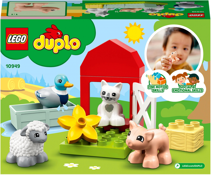 Zestaw klocków LEGO DUPLO Town Zwierzęta gospodarskie 11 elementów (10949) - obraz 11