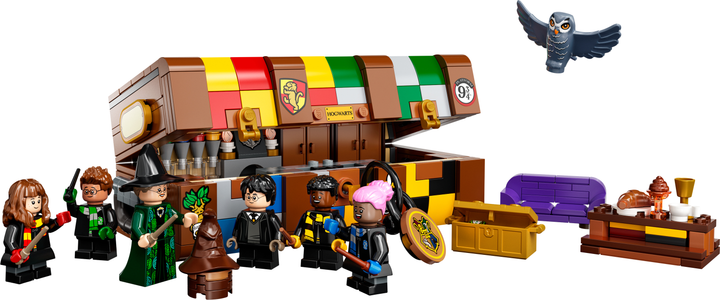 Zestaw klocków LEGO Harry Potter Magiczny kufer z Hogwartu 603 elementy (76399) - obraz 6
