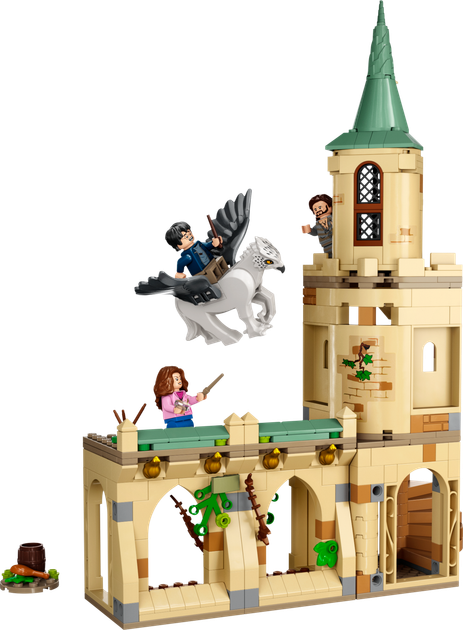 Zestaw klocków LEGO Harry Potter Dziedziniec Hogwartu: na ratunek Syriuszowi 345 elementów (76401) - obraz 9