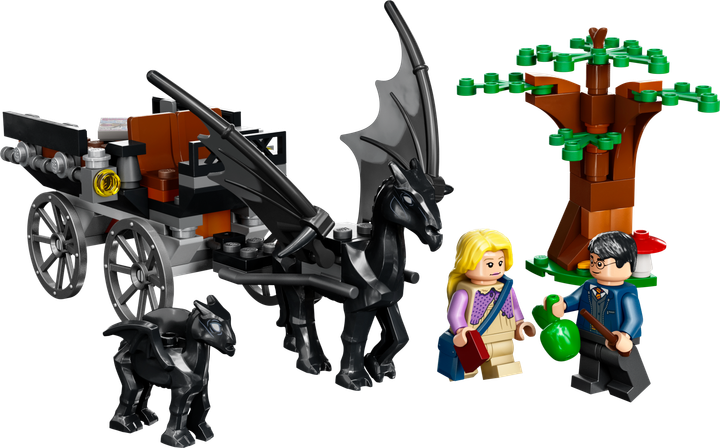 Zestaw klocków LEGO Harry Potter Testrale i kareta z Hogwartu 121 element (76400) - obraz 9