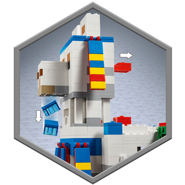 Конструктор LEGO Minecraft Село лами 1252 деталей (21188) - зображення 7