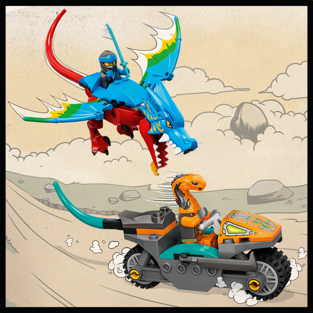 Конструктор LEGO Ninjago Храм ніндзя-дракона 161 деталь (71759) - зображення 7