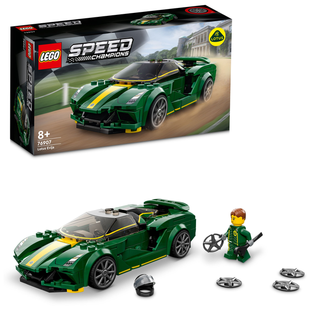 Zestaw klocków LEGO Speed Champions Lotus Evija 247 elementów (76907) - obraz 2