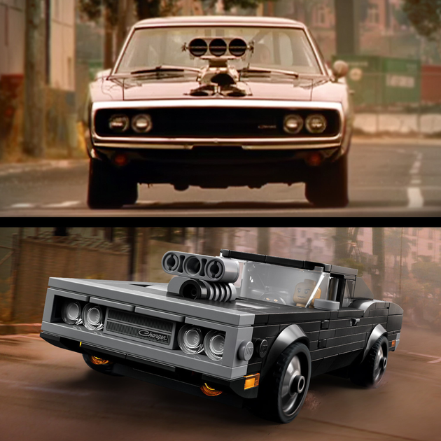 Zestaw klocków LEGO Speed Champions Fast & Furious 1970 Dodge Charger R/T 345 elementów (76912) - obraz 6
