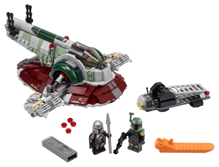 Zestaw klocków LEGO Star Wars Statek kosmiczny Boby Fetta 593 elementy (75312) - obraz 2