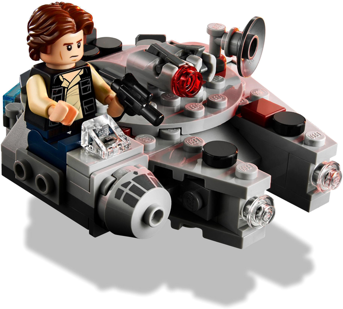 Zestaw klocków LEGO Star Wars Mikromyśliwiec Sokół Millennium 101 element (75295) - obraz 6