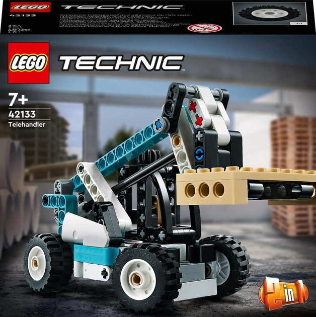 Zestaw LEGO Technic Ładowarka teleskopowa 143 części (42133) - obraz 1