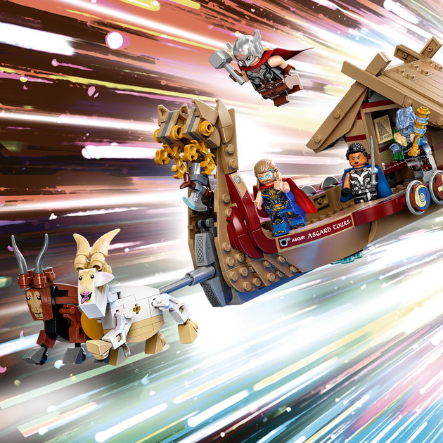 Zestaw klocków LEGO Super Heroes Kozia łódź 564 elementy (76208) - obraz 7