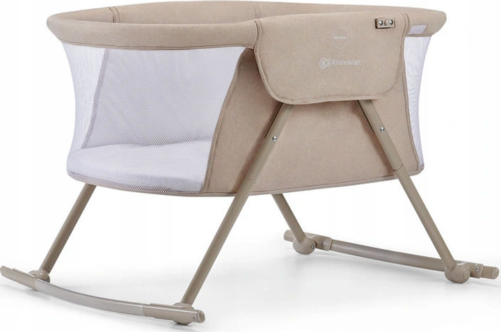 Kołyska na biegunach Kinderkraft Lovi Beige 3 w 1 (KKLLOVIBEG0000) (158789) - obraz 3