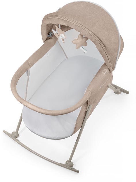 Kołyska na biegunach Kinderkraft Lovi Beige 3 w 1 (KKLLOVIBEG0000) (158789) - obraz 5