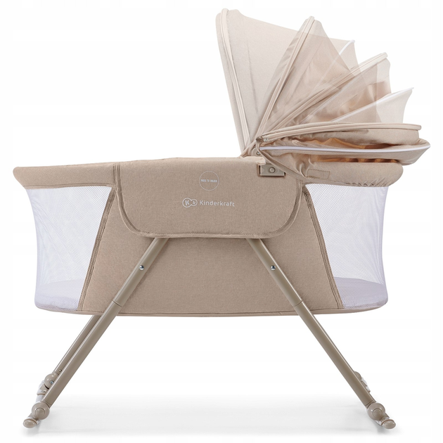 Kołyska na biegunach Kinderkraft Lovi Beige 3 w 1 (KKLLOVIBEG0000) (158789) - obraz 10